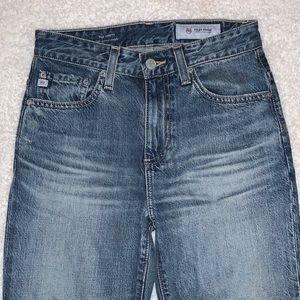 AG The Rhett High-Waisted Straight Jeans
